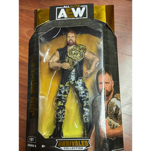 AEW Unrivaled Series 5 #37 Jon Moxley with World Title Dean Ambrose WWE